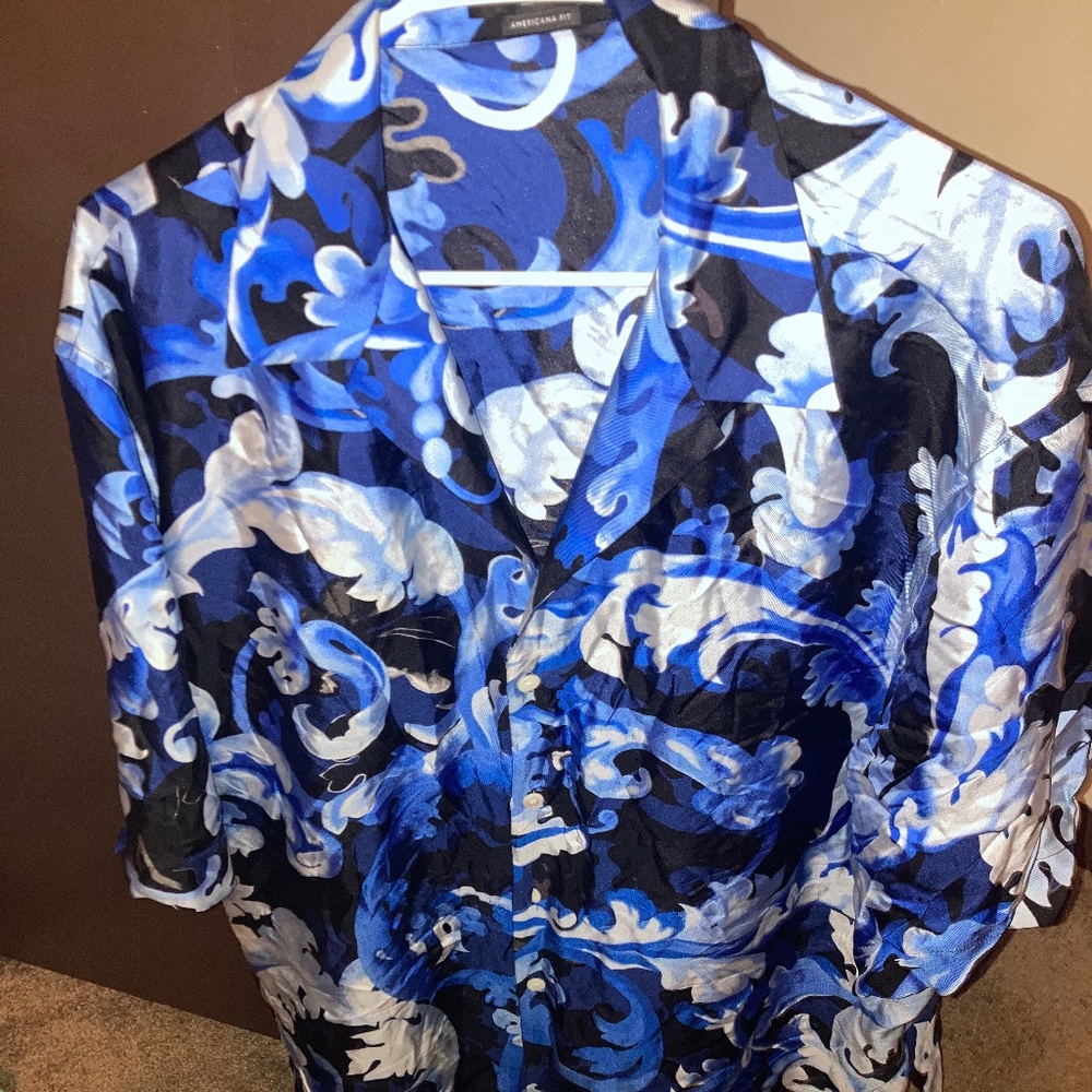 Versace Button Up
